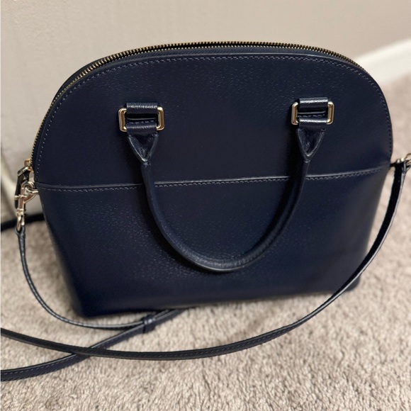 Kate Spade Navy Grove Street Carli Satchel. - Picture 2 of 3